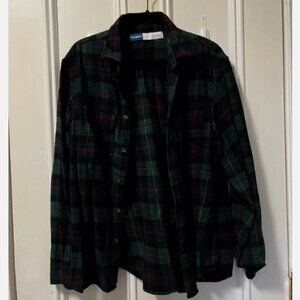 Old Navy Mens Flannel Regular Fit Size Large